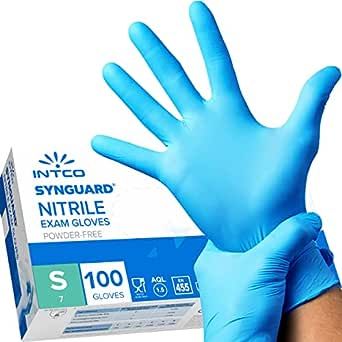 Farmahope | Weglove guantes de nitrilo sin polvo s azul 100 unidades  Farmacia en línea