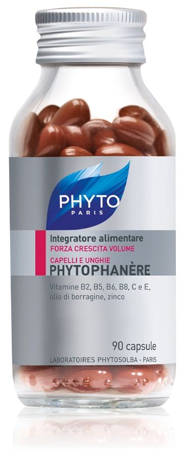 Phyto phytophanere integratore alimentare capelliunghie 90 capsule nuova  formula allo zinco