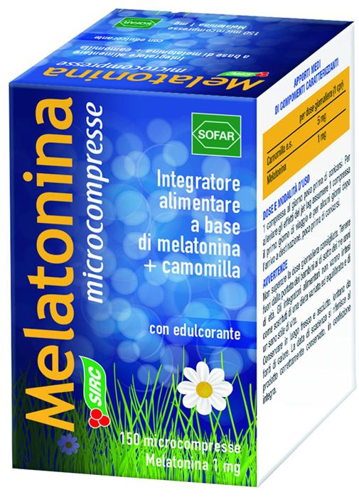 Microcomprimidos de melatonina 150