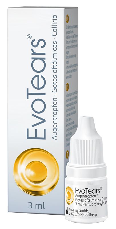Evotears collyre pour sécheresse oculaire 3 ml Pharmacie en ligne -  Farmahope