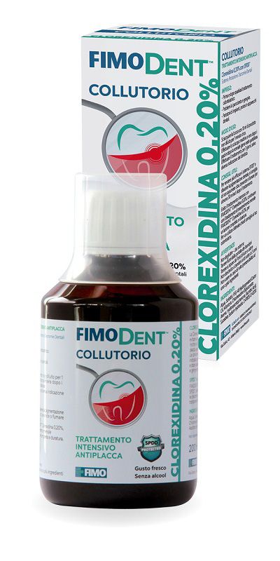 Fimodent collutorio clorexidina spdd 0,20% 200 ml Online pharmacy -  Farmahope
