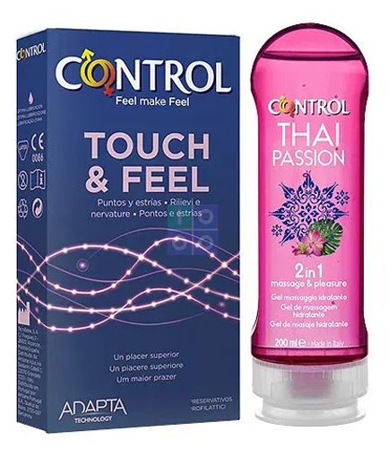 Farmahope | Touch feel gel thai passion control kit Online pharmacy