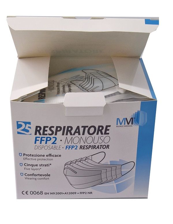 Farmahope | Respiratore munus medical ffp2 25 pezzi Pharmacie en ligne