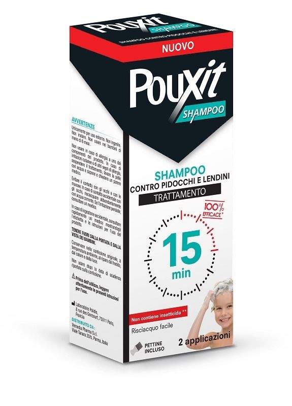 Farmahope | Shampoo contro pidocchi e lendini pouxit trattamento con  pettine incluso 200 ml Online Apotheke