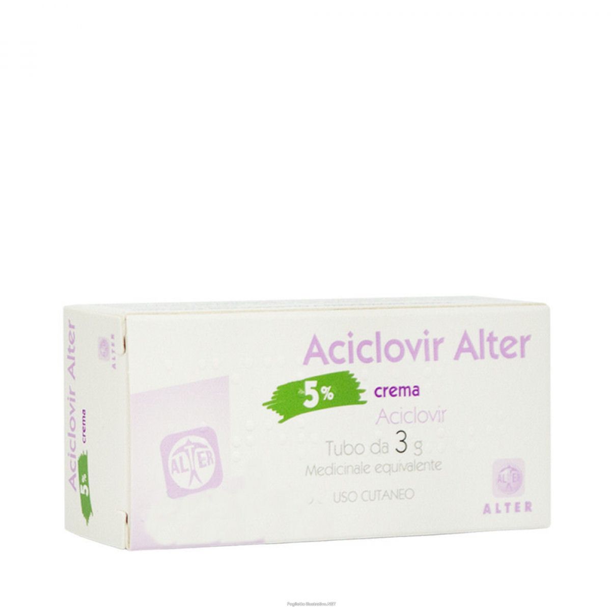 Farmahope | Aciclovir alter 5% crema 5 crema1 tubo da 3 g Online pharmacy