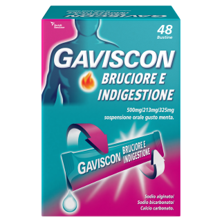 Farmahope | Gaviscon 250 mg + 133.5 mg chewable tablets mint flavour 48  tablets Online pharmacy