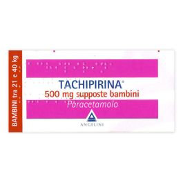 Tachipirina bambini 500 mg supposte 10 supposte | Farmacia Online