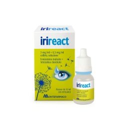 Farmahope | Irireact 3 mg/ml + 0,5 mg/ml collirio, soluzione 3 mgml 05 mgml  collirio soluzione 1 flacone contagocce in ldpe da 10 ml Online Apotheke
