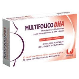 Farmahope | Multifolico dha 30 capsule rosse 30 capsule viola Online  pharmacy