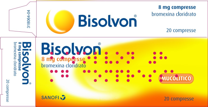 Farmahope | Bisolvon 8 mg tablets 8 mg tablets20 tablets Online pharmacy