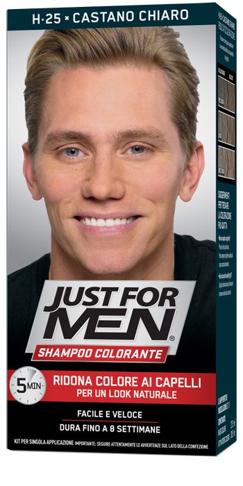 Just For Men  Shampoing Colorant Cheveux Châtain Foncé H-45