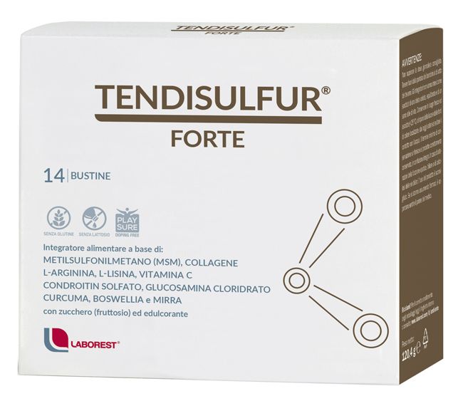Farmahope | Tendisulfur forte 14 buste 119 g Online pharmacy