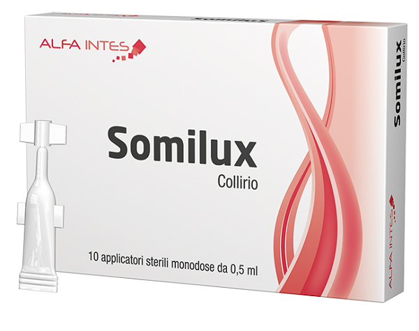 Somilux collirio 10 applicatori sterili monodose da 0,5 ml | Farmacia Online