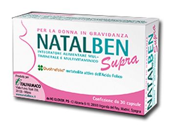Natalben Supra é um suplemento alimentar com vitaminas, e minerais.