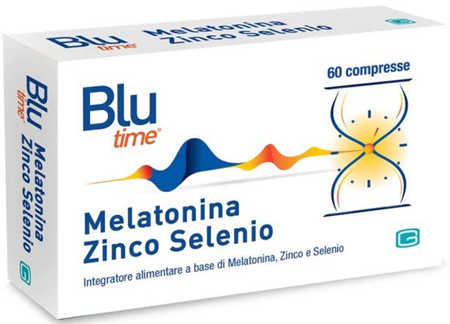 Blu time melatonina/zinco/selenio compresse | Farmacia Online