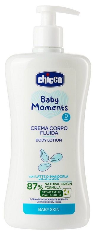 Chicco baby moments crema corpo delicate 500 ml
